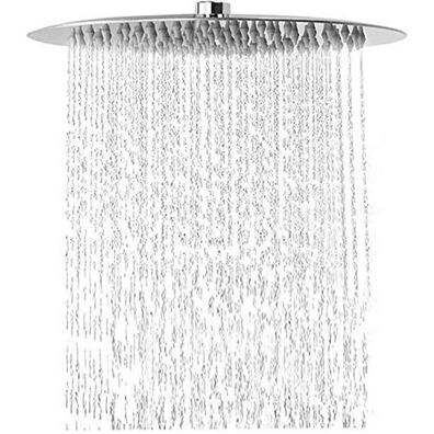 Xixitaihao Regendusche 25cm Edelstahl, 10 Zoll Rund, Selbstreinigende