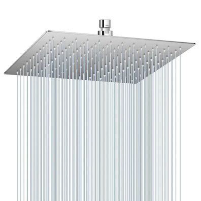 KINLIV 30CM Regendusche, Gebürstetes Nickel, 304 Edelstahl Wasserfall