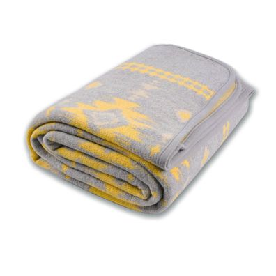 Acushla Merinowolldecke Myers Queen 224x160 cm - Warm, Dick, Waschbar, für