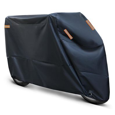 ANFTOP Motorrad Abdeckplane 210D Outdoor, Winterfest, Staubdicht, Wasserdicht
