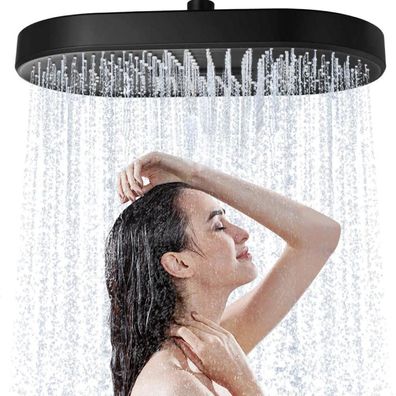 Jinyomfly Großer Duschkopf Regendusche 14 Zoll Kopfbrause mit