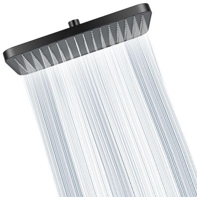 RONVIE 13 Zoll Duschkopf Regendusche, Fester Regenduschkopf Duschbrause mit