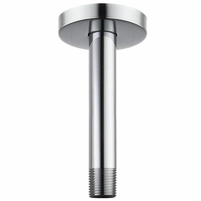 Voolan Duscharm mit Flansch, Deckenmontiert, 15cm Rund, Gerader Ersatzarm für