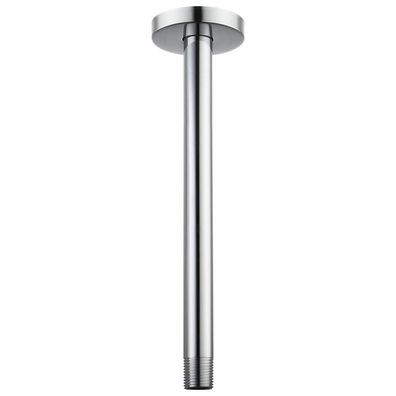Voolan Duscharm mit Flansch, Deckenmontiertes Duschrohr für Regendusche, 30cm
