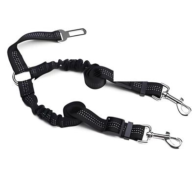 HSYTEK Hundegeschirr Auto, 2in1 Verstellbar mit Reflektierendem Gurt