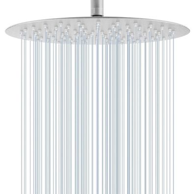 KINLIV 30CM Regendusche Duschkopf Gebürstetes Nickel, 12 Zoll Wasserfall