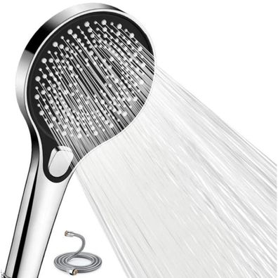 Xixitaihao Hochdruck Duschkopf mit 1.5m Schlauch, wassersparende Handbrause mit
