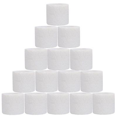 15 Rollen Nellhomy Selbstklebender Verband, 5cm x 4,5m, Elastische Haftbandage