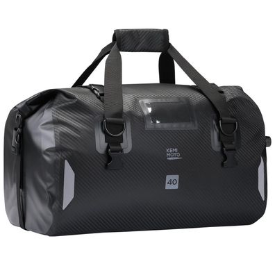 Kemimoto Motorrad Hecktasche 40L - IPX6 Wasserdicht, Gepäckrolle mit