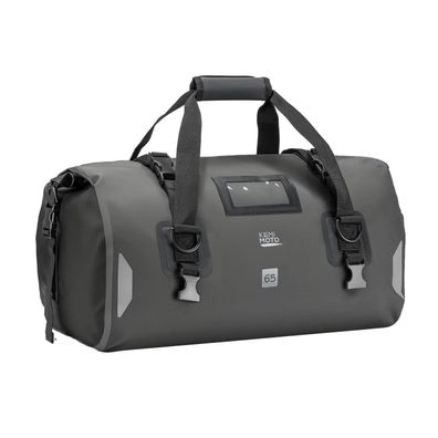 Kemimoto Motorrad Hecktasche 65L, IPX6 wasserdicht, Gepäckrolle mit
