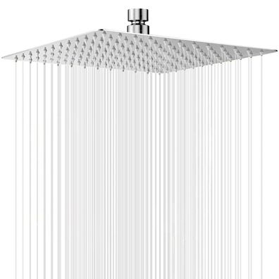 Ohotecy 12 Zoll (30cm) Quadratischer Regendusche Duschkopf aus Edelstahl 304