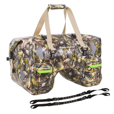 WILD HEART Wasserdichte Motorrad-Hecktasche 70L, 500D-PVC, für Reisen