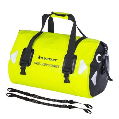 WILD HEART wasserdichte Reisetasche 40L 66L 100L, verschweißte Nähte