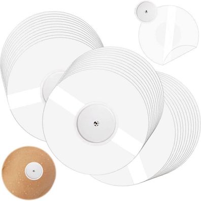 55 Stück Freestyle Libre Sport-Pflaster, transparent, wasserfest