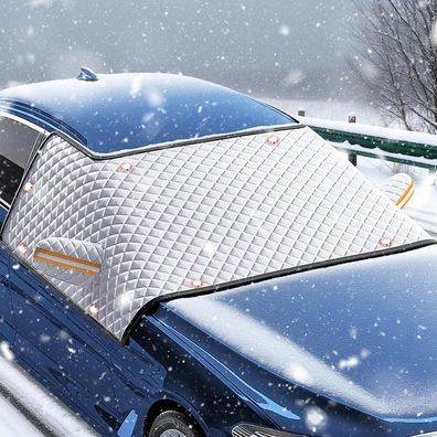 ELNLE Auto Scheibenabdeckung Winter Frontscheibenabdeckung Magnet Frostschutz
