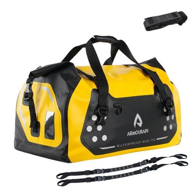 Armourain Motorrad-Trockentasche 75L - Große wasserdichte Reisetasche, faltbar