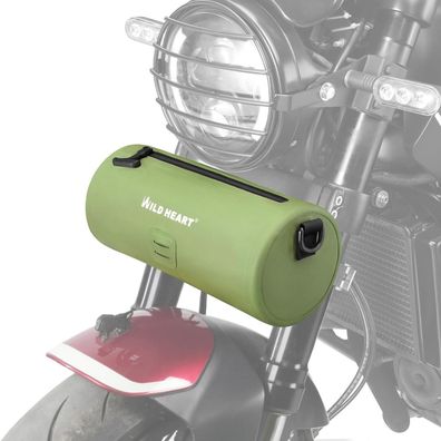 WILD HEART Motorrad-Lenkertasche Seitentasche wasserdicht mit Schultergurt für