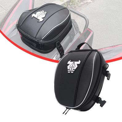 JFG RACING Wasserdichte Motorrad Hecktasche Gepäcktasche Sitzbanktasche