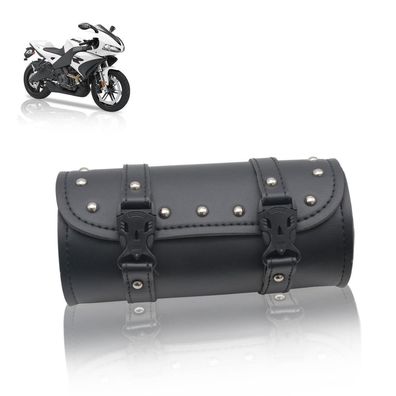 Jlngthong Universal Motorrad Satteltasche Werkzeugtasche Leder Wasserdicht