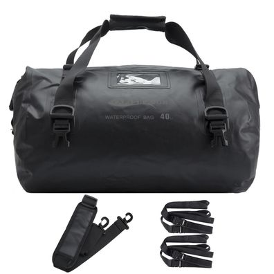 Afishtour 40L wasserdichte Motorrad-Duffelbag - Rücksitz-Gepäcktasche mit