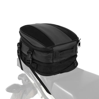 AnXin Motorrad Satteltasche Wasserdicht PU Leder Multifunktion 8L