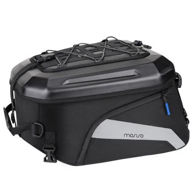 MOSISO Motorrad Hecktasche / Rucksack, erweiterbar 25-35L, wasserdicht, mit