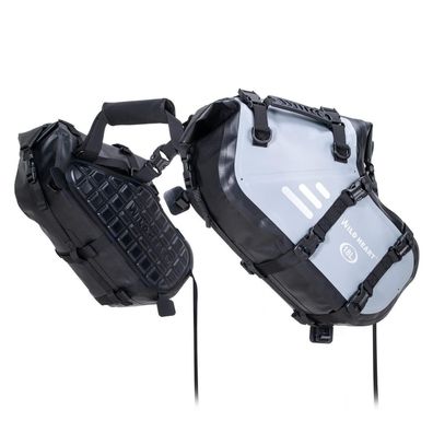 WILD HEART Wasserdichte Motorrad Satteltaschen 18L - Perfekt für Abenteuer