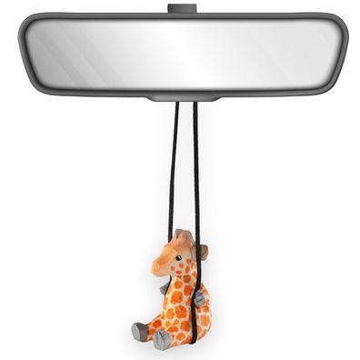 100% Handgefertigte Schwingende Giraffe aus Holz zum Aufhängen im Auto