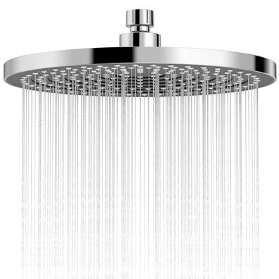 Yuanny 10 Zoll Runder Duschkopf Regendusche, Verstellbar, Wassersparend