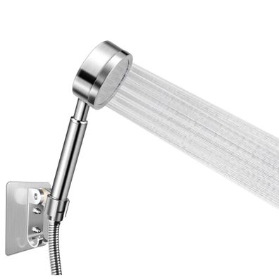 Olliwon Handbrause Duschkopf aus 304 Edelstahl, mit 150cm Schlauch und