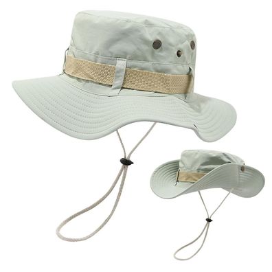 FYting Sonnenhut Herren Fischerhut Anglerhut Damen, Winddichtes Seil, Faltbar