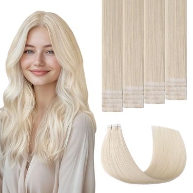 Sweetmet Pro3.0 Unsichtbare Tape-Haarverlängerungen Echthaar 55cm #60