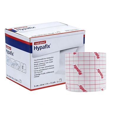 Hypafix Fixomull Stretch Verbandfixierung Pflaster 5cm x 10m - Hautfreundlich