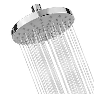 Markcco 15cm Runde Regendusche mit Hochdruck - ABS-Material, Wand-/Deckenmontage