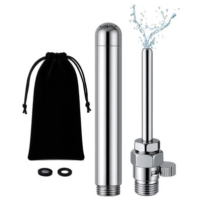 HardiValue Metall Duschkopf-Set für Darmspülung mit Durchflussregler - Unisex