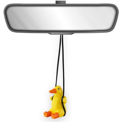 VIPbuy Handgemachtes Holz Entenauto Schwingendes Ornament - Niedliche