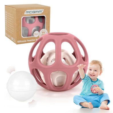 Mcgmitt Babyspielzeug Set - Rassel Beißring Greifling, Sensorik