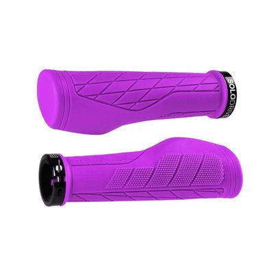 Solodrive Ergonomische Fahrradgriffe aus rutschfestem Gummi, Single Lock-on
