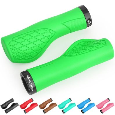 GXCROR Ergonomische MTB Lenkergriffe für 22,2mm Lenker, Anti-Rutsch mit Dual
