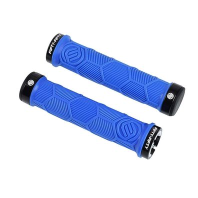 FIFTY-FIFTY MTB Fahrradgriffe aus rutschfestem Gummi, Double Lock-on für