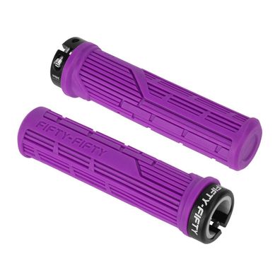 FIFTY-FIFTY MTB Griffe, Einzelne Lock-on Fahrradgriffe für Mountainbike, Weich
