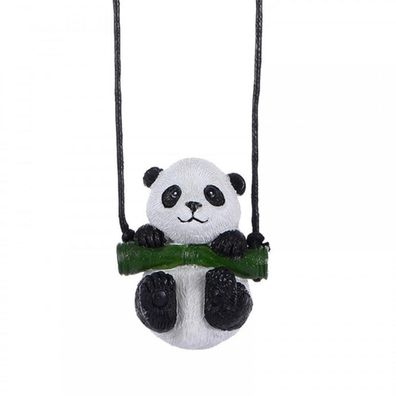 MiOYOOW Panda Auto Schaukel Ornament - Niedliche Dekoration für Innenspiegel