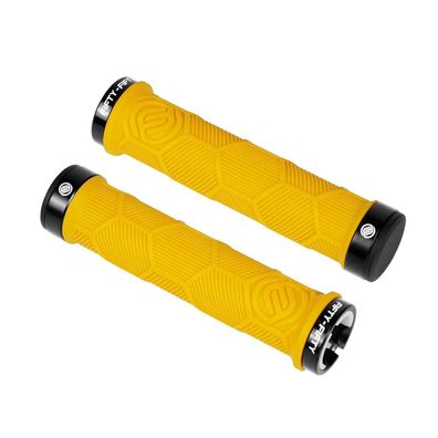 FIFTY-FIFTY MTB Fahrradgriffe aus rutschfestem Gummi, Double Lock-on, für