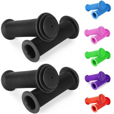 Fahrradgriffe Kinder 105mm, 22mm Innendurchmesser, Prallschutz, TPR-Gummi, 2er