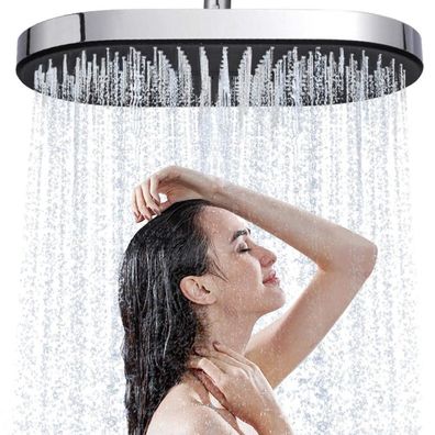 Großer Duschkopf Regendusche 14 Zoll mit 360° Schwenkkugel und