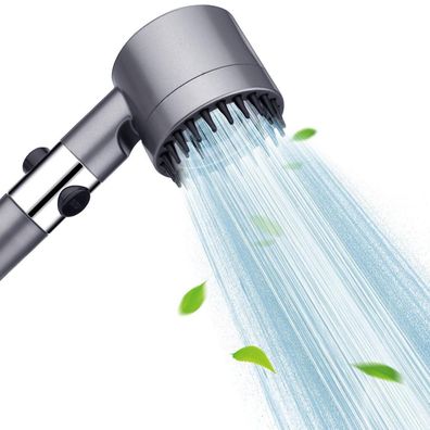 Weenschenk Hochdruck Duschkopf mit Filter, Wassersparend, Massage Handbrause