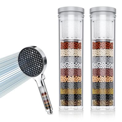 Magichome 25-Stufen Duschfilter Ersatzfilter für Magichome Duschkopf, 2 Stück
