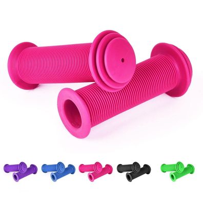 URAQT Fahrradgriffe Kinder 22mm Lenkergriffe Gummi Grips für Roller Dreirad