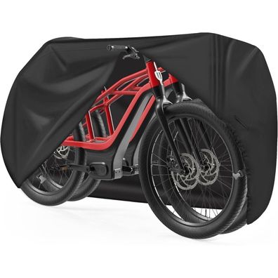 Zettum Fahrradabdeckung für 2 Fahrräder - Wasserdicht, UV-beständig, Winddicht