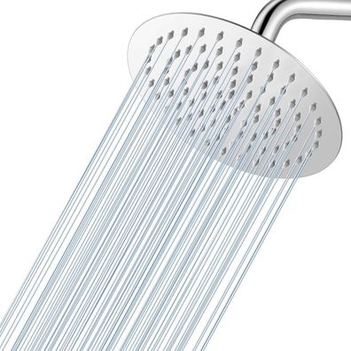 KINLIV 20CM Regendusche Duschkopf Chrom, 8 Zoll Wasserfall Duschkopf